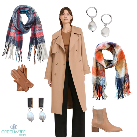 Elevate Your Winter Style: Tonal Coloured Outerwear and Accessory Pairings!