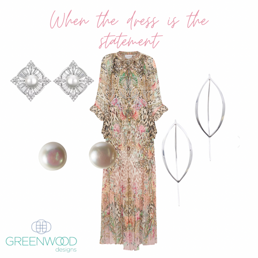 I bought a dress – how to style down when the dress is the statement