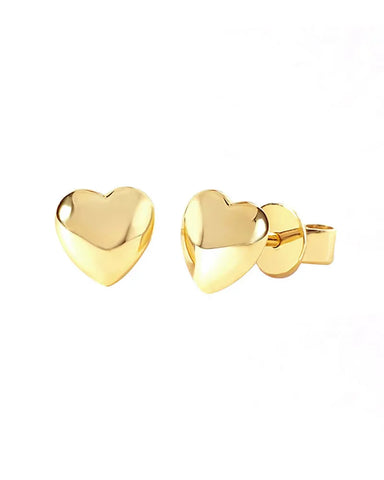 Olivia Delicate Heart Stud Earrings Olivia Delicate Heart Stud Earrings