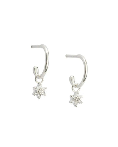Luna Star Delicate Dangle Earrings Luna Star Delicate Dangle Earrings