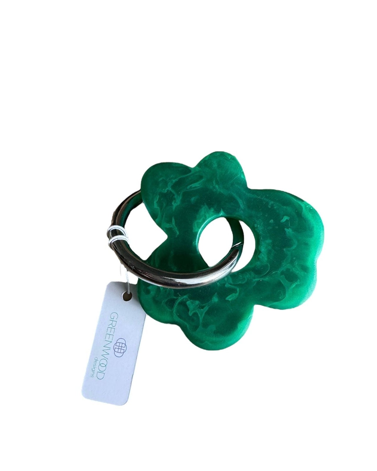 Flower Keyring, Pretty Keyring, Feminine Keyring, Chunky Keyring, Resin Keyring, Green Keyring Flower Keyring, Pretty Keyring, Feminine Keyring, Chunky Keyring, Resin Keyring, Green Keyring