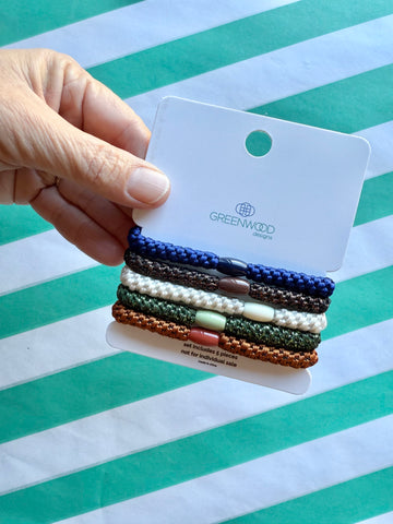 Hair Elastics Pack - Nougat Hair Elastics Pack - Nougat