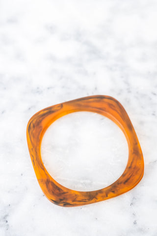 Geo Resin Stacking Bangle Geo Resin Stacking Bangle