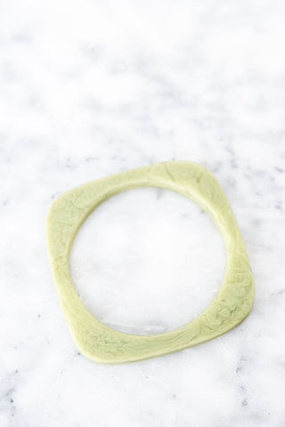 Geo Resin Stacking Bangle Geo Resin Stacking Bangle
