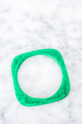 Geo Resin Stacking Bangle Geo Resin Stacking Bangle
