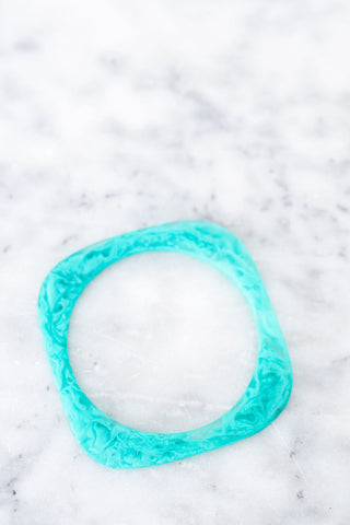 Geo Resin Stacking Bangle Geo Resin Stacking Bangle
