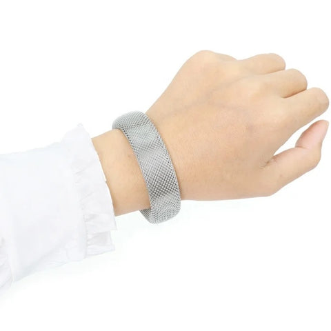 Elegance Mesh Cuff (Silver & Gold) Elegance Mesh Cuff (Silver & Gold)