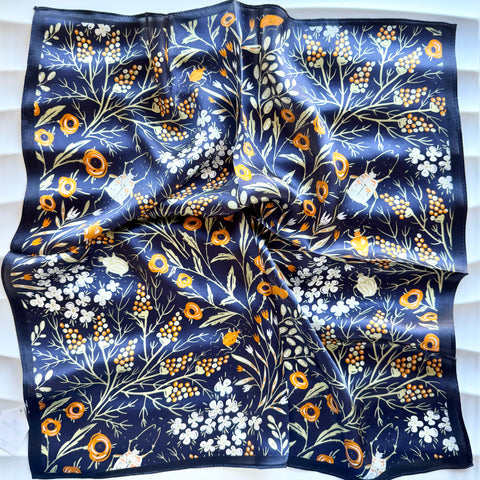Night Garden Neck Scarf Night Garden Neck Scarf