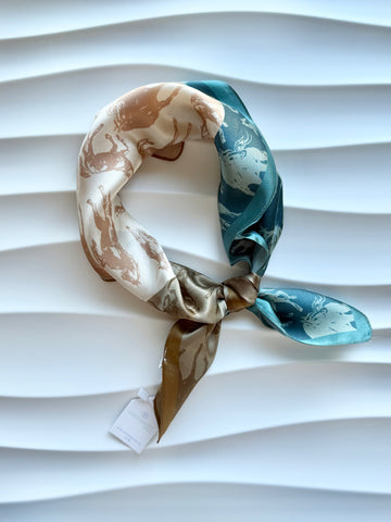Wild Horses Silk Neck Scarf Wild Horses Silk Neck Scarf
