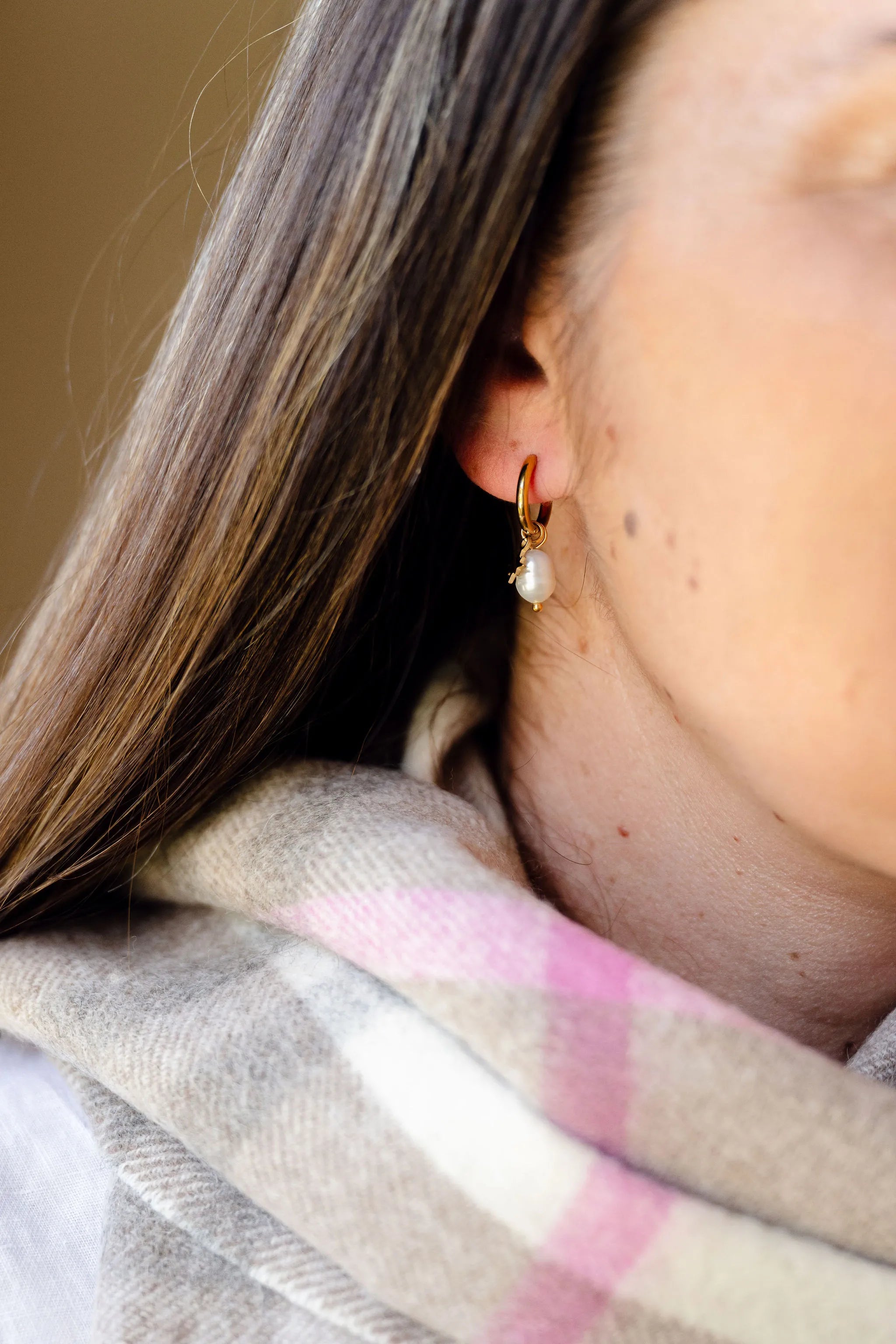 pearl earring, hoop earring, teen girl earring, pearl and star earring, fun earring pearl earring, hoop earring, teen girl earring, pearl and star earring, fun earring