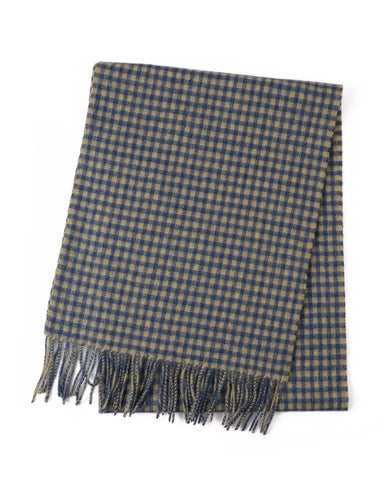 Winter Woollen Check Scarf - Lilly Winter Woollen Check Scarf - Lilly