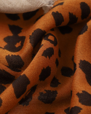 Estelle Leopard in Bronze Autumn/Winter Scarf Estelle Leopard in Bronze Autumn/Winter Scarf