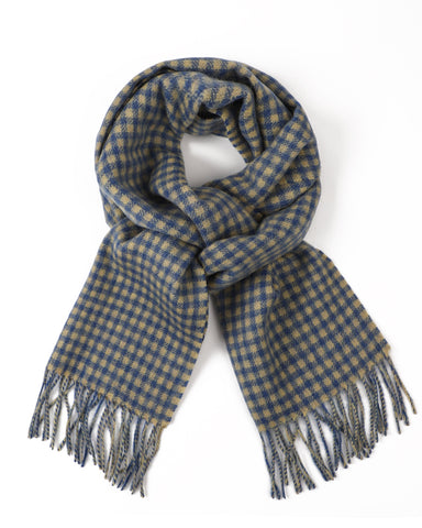 Winter Woollen Check Scarf - Lilly Winter Woollen Check Scarf - Lilly