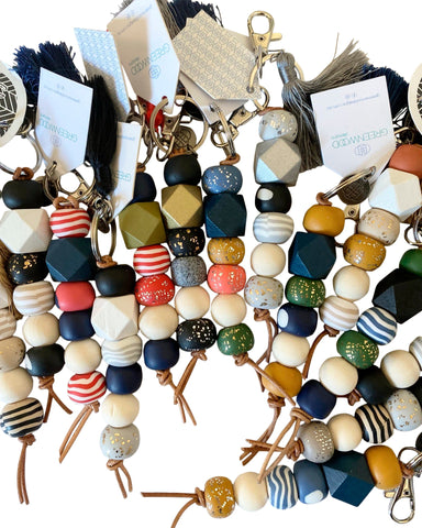 Handmade keyring, Neutral Keyring, Fun Keyring, Pretty Keyring, Keyring with tassel Handmade keyring, Neutral Keyring, Fun Keyring, Pretty Keyring, Keyring with tassel