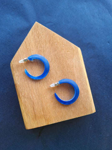 Point Resin Hoops