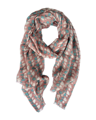 Alana Abstract Wool Scarf