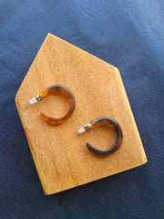 Wave Resin Hoops