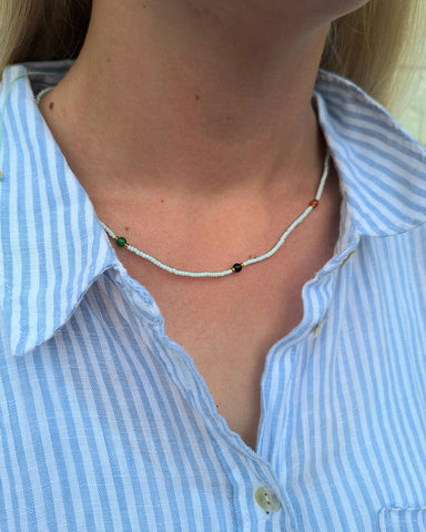$20 Seed Bead Necklace Pack Mint/Teal