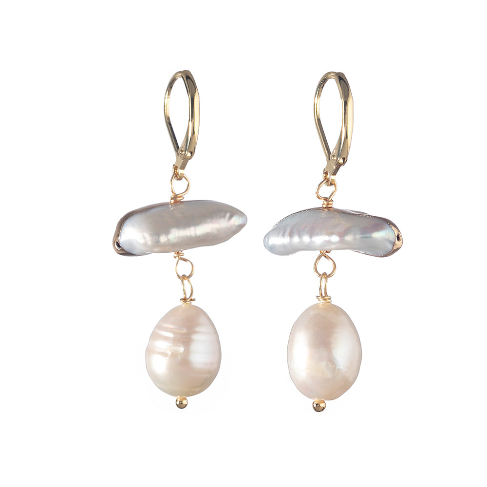 Freshwater Pearl Earrings 018