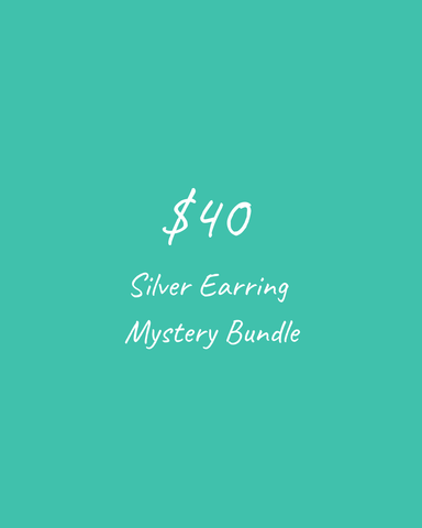 $40 Silver Earring Mystery Bundle