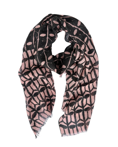 Georgie Geo Wool Scarf