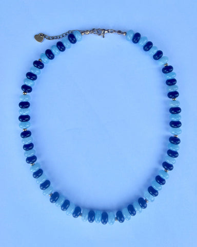 Happy Days Necklaces in Blues