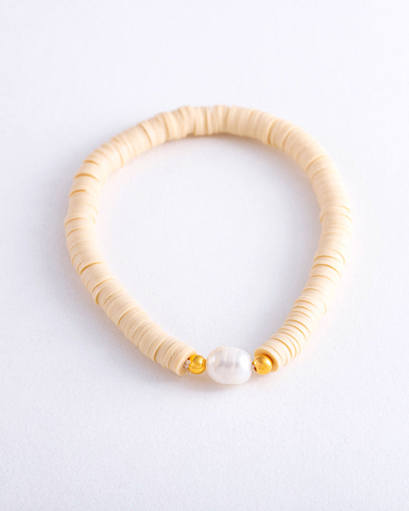 bright bracelet, fun bracelet, pearl bracelet, pretty bracelet, young girls bracelet, stackable bracelet