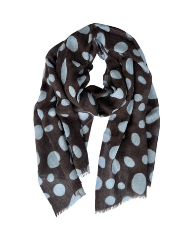 Suzie Spot Wool Scarf