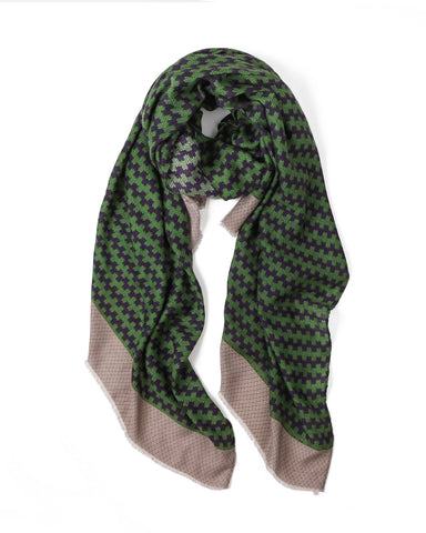 Norah Knit in Green Autumn/Winter Scarf