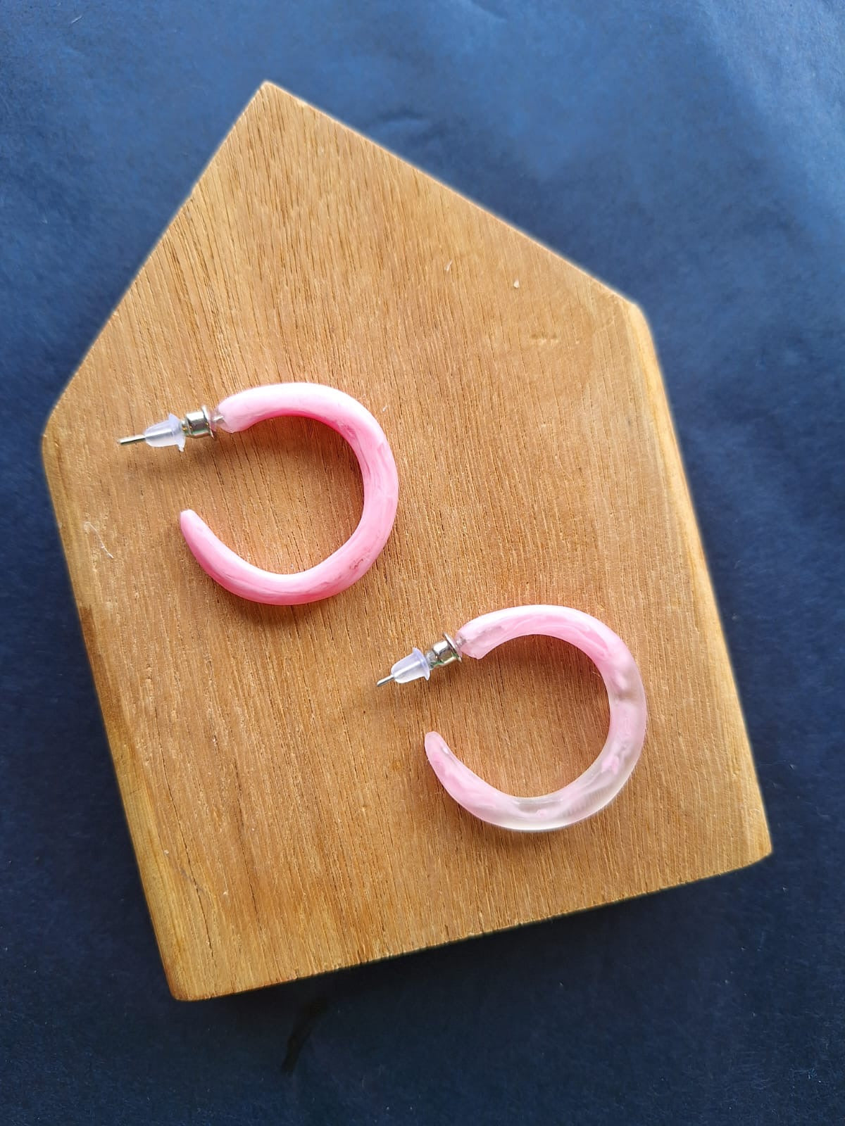 Wave Resin Hoops