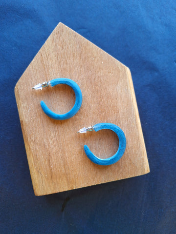 Wave Resin Hoops