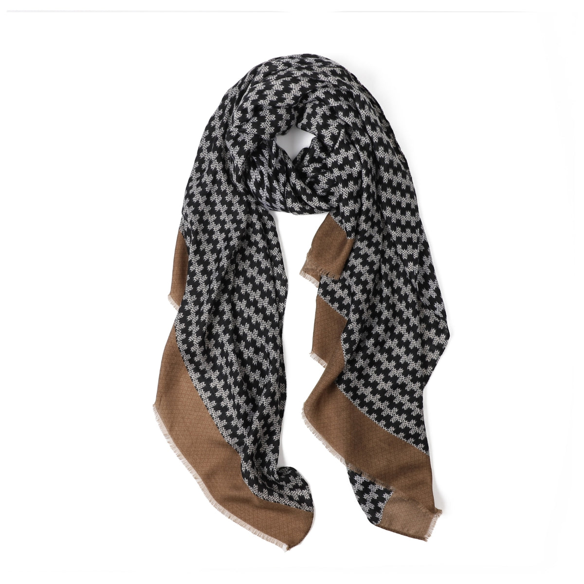 Norah Knit in Black Autumn/Winter Scarf