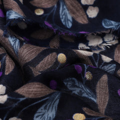 Cally Floral in Navy Autumn/Winter Scarf