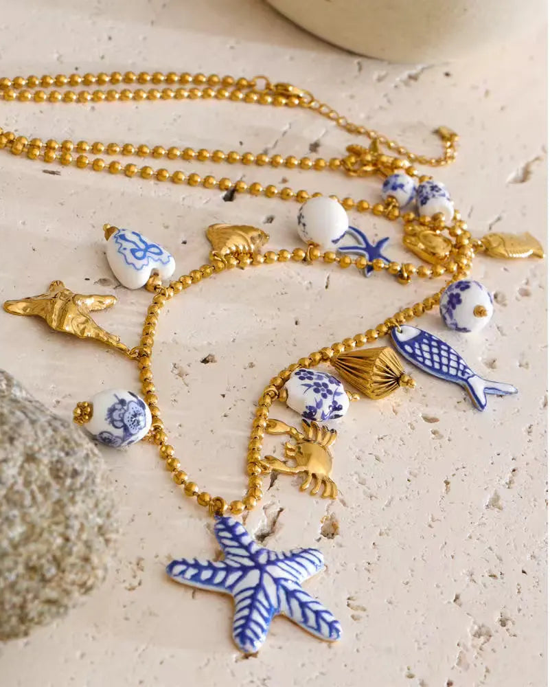 Mediterranean Starfish Necklace