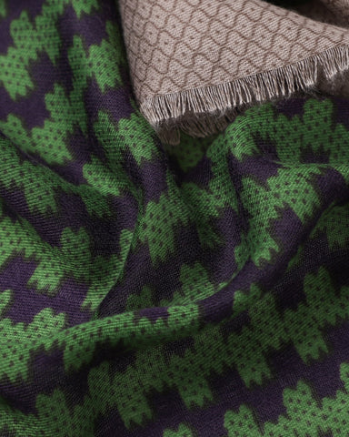 Norah Knit in Green Autumn/Winter Scarf