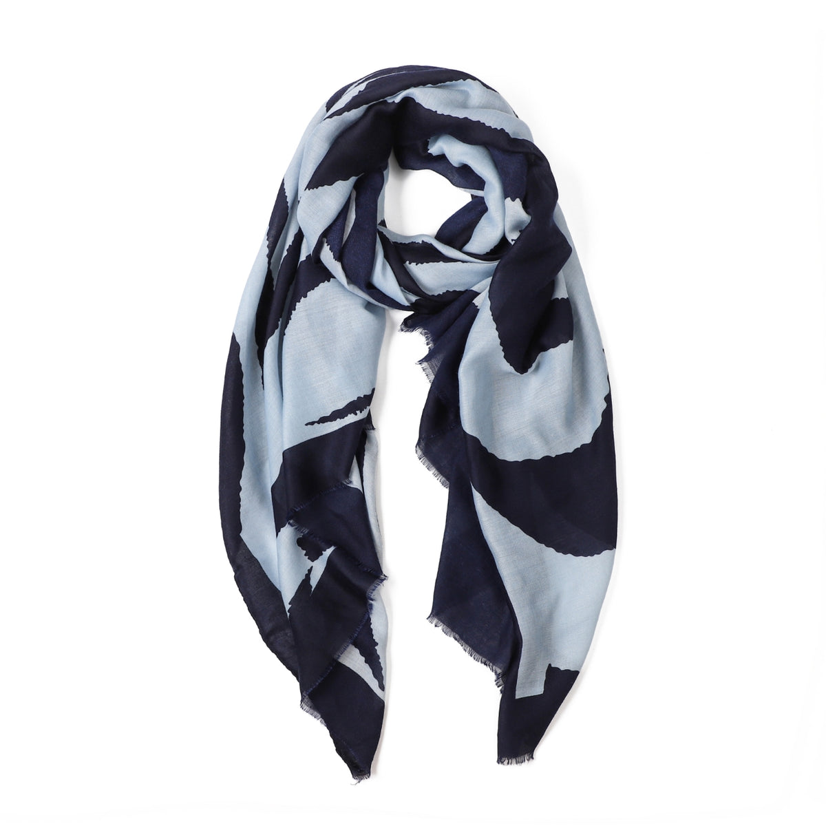 Isla Heart in Blue Autumn/Winter Scarf