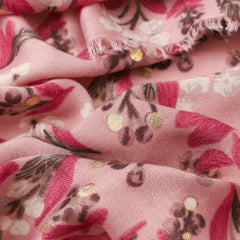 Cally Floral in Pink Autumn/Winter Scarf