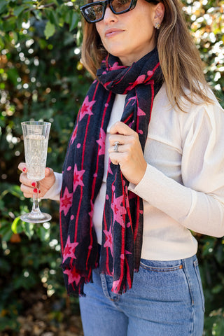 Sophie Star Wool Scarf