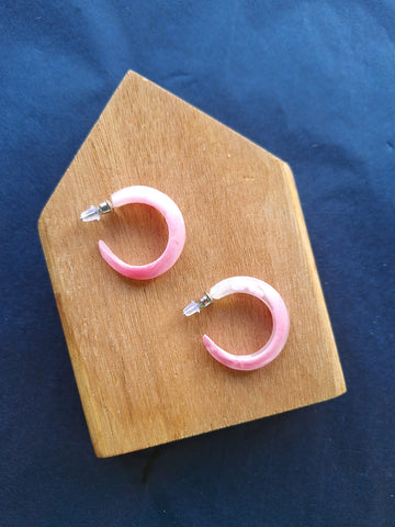Point Resin Hoops