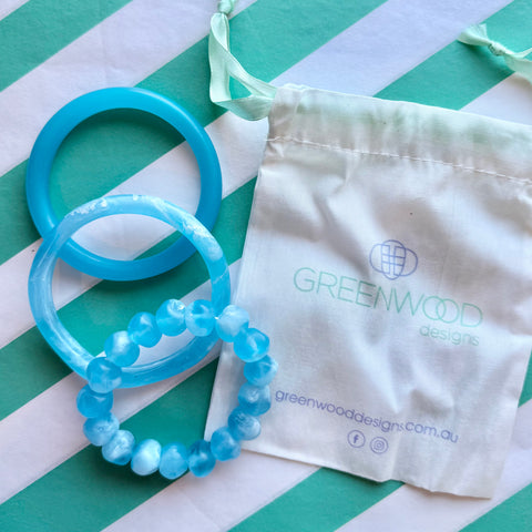 $25 Blue Bracelet/Bangle Bundle