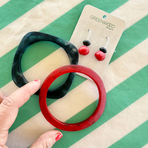 $25 Jewelry Bundle in Red & Navy