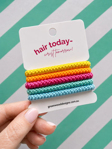 Hair Elastics Pack - Sprinkles