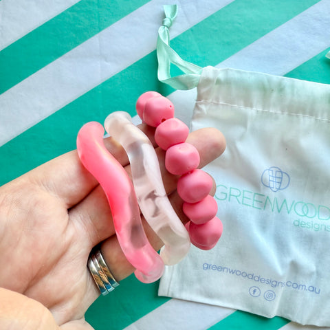 $25 Pink Bracelet/Bangle Bundle