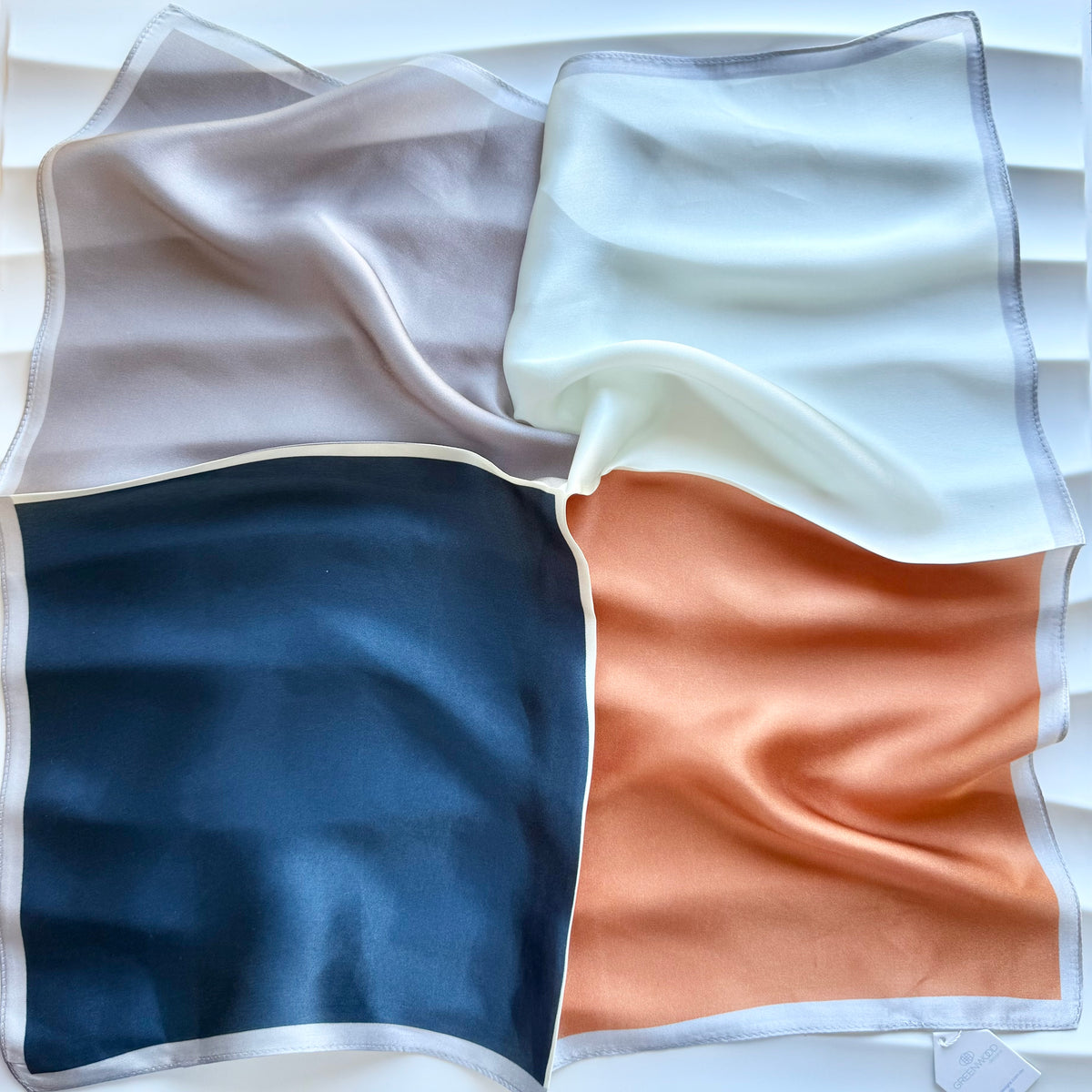 Square Block Neck Scarf