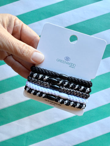 Hair Elastics Pack - Humbug