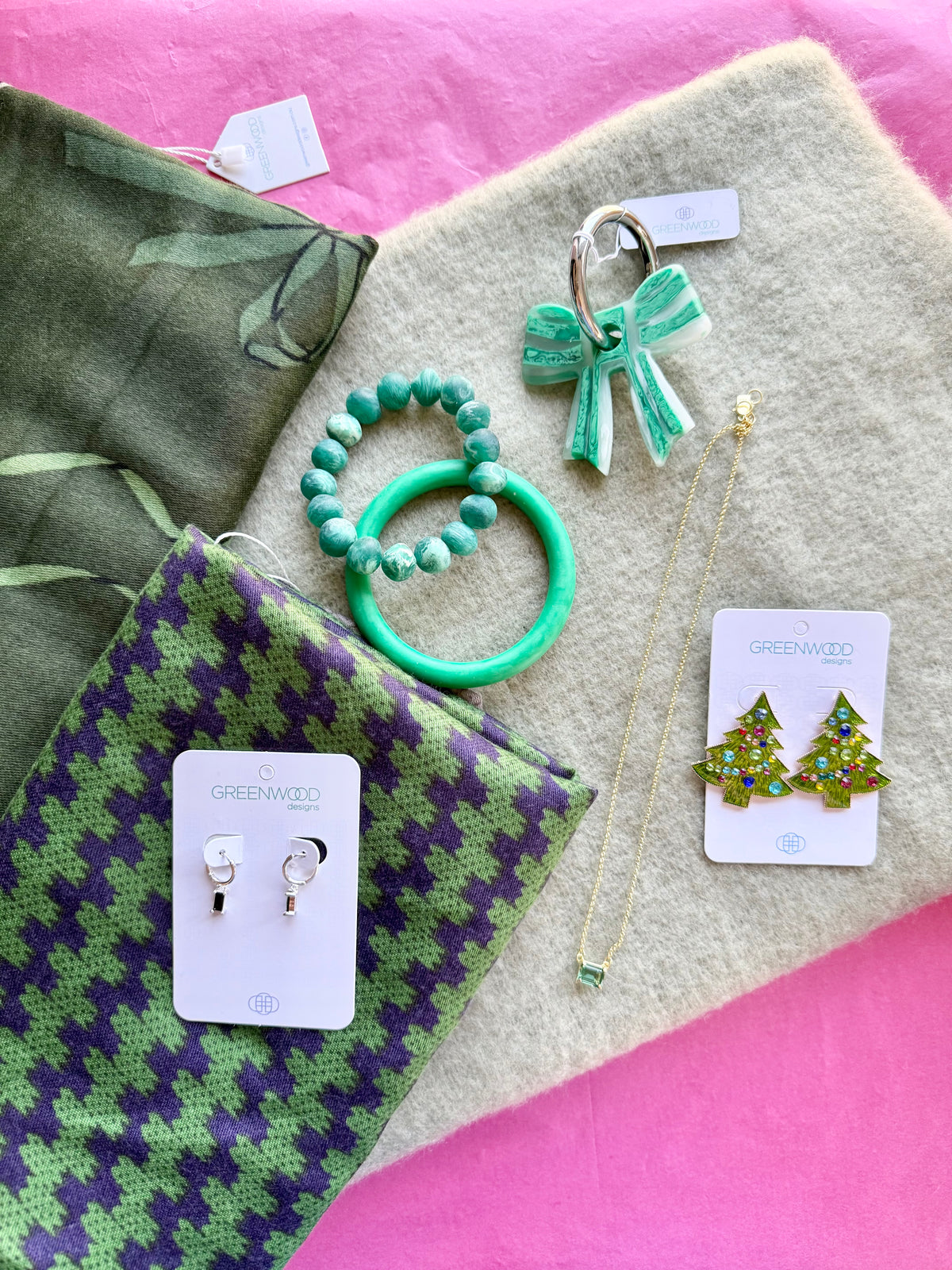 Not-So-Mystery-Bundle in Shades of Green