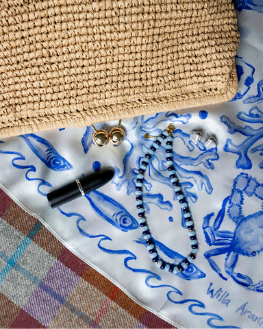 Happy Days Necklaces in Blues