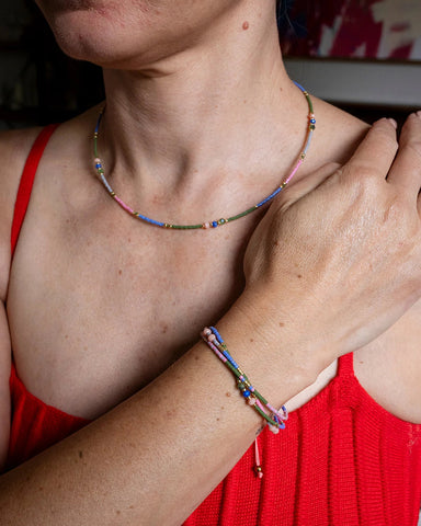 Indie Layers Bead Necklace Collection