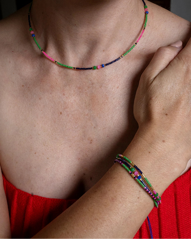 Indie Layers Bead Necklace Collection