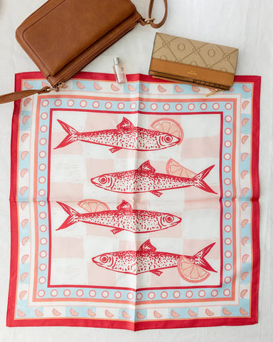 Sardina Silk Neck Scarf